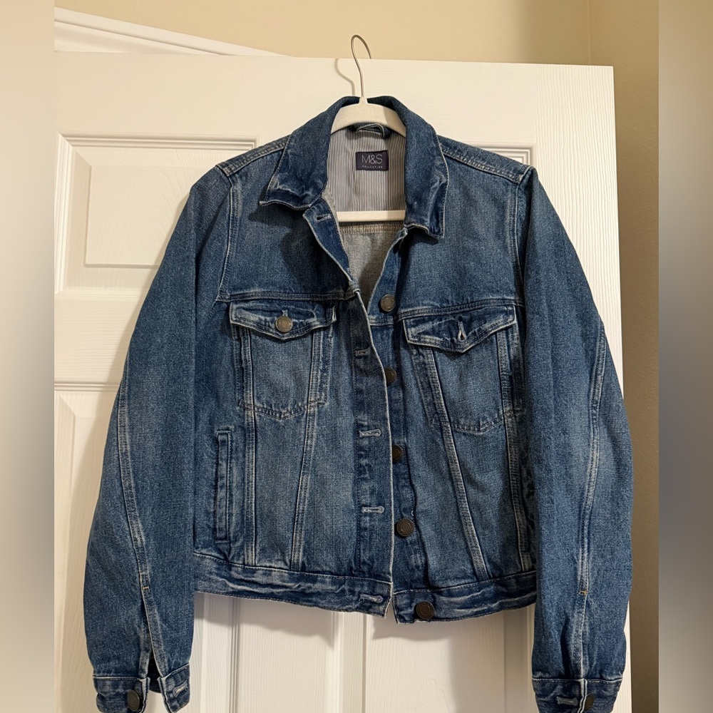 M&S Blue Denim Jacket